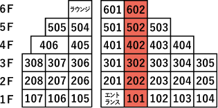 type D 所在階案内図